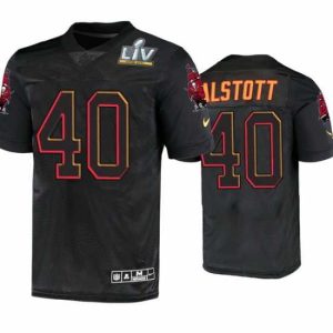 Exquisite Mike Alstott Tampa Bay Buccaneers Black Alluring Super Bowl Lv Jersey