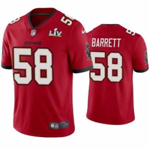 Exquisite Shaquil Barrett Buccaneers Red Super Bowl Amazing Lv Vapor Limited Jersey