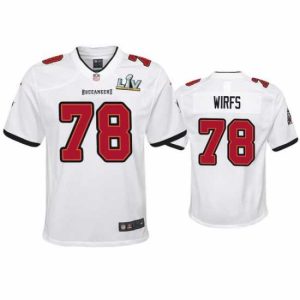 Exquisite Tristan Wirfs Buccaneers White Super Bowl Magnificent Lv Game Jersey