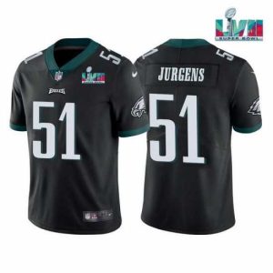 First rate Toddler Philadelphia Eagles 51 Cam Jurgens Black Super Bowl LVII Vapor Untouchable Limited Stitched Jersey High - quality