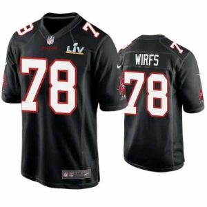 First rate Tristan Wirfs Buccaneers Black Super Bowl Dashing Lv Game Fashion Jersey