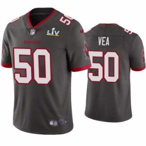 First Dashing rate Vita Vea Buccaneers Pewter Super Bowl Lv Vapor Limited Jersey