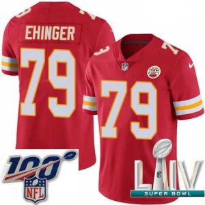 Gorgeous 2020 Classy Super Bowl LIV Nike Kansas City Chiefs #79 Parker Ehinger Red Team Color Vapor Untouchable Limited Player NFL Jersey
