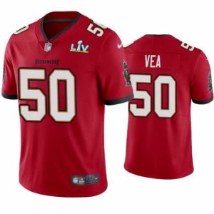 Gorgeous Vita Vea Buccaneers Red Super Bowl Lv Vapor Splendid Limited Jersey