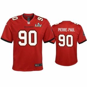 Magnificent Jason Pierre Stylish Paul Buccaneers Red Super Bowl Lv Game Jersey