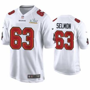 Outstanding Remarkable Lee Roy Selmon Buccaneers White Super Bowl Lv Game Fashion Jersey