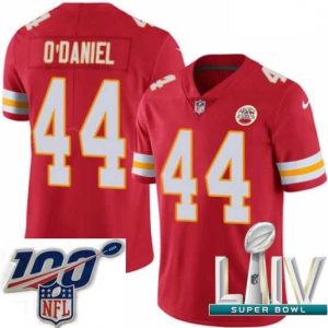 Premium 2020 Super Bowl LIV Nike Kansas City Chiefs #44 Dorian O'Daniel Sophisticated Red Team Color Vapor Untouchable Limited Player NFL Jersey
