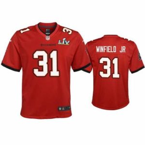 Premium Antoine Winfield Jr. Buccaneers Unique Red Super Bowl Lv Game Jersey