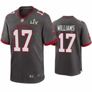 Premium Doug Superior Williams Buccaneers Pewter Super Bowl Lv Game Jersey