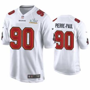 Splendid Jason Pierre Paul Buccaneers White Super Bowl Dashing Lv Game Fashion Jersey