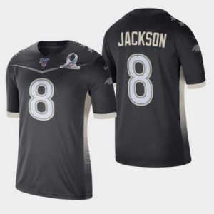 Stunning Men's Baltimore Ravens #8 Lamar Jackson 2020 AFC Pro Bowl Charming Game Jersey