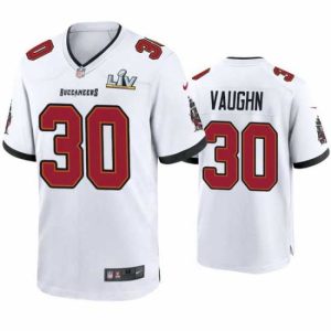 Superior Ke'Shawn Vaughn Buccaneers White Super Bowl Delightful Lv Game Jersey