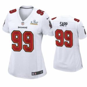 Superior Delightful Warren Sapp Buccaneers White Super Bowl Lv Game Fashion Jersey